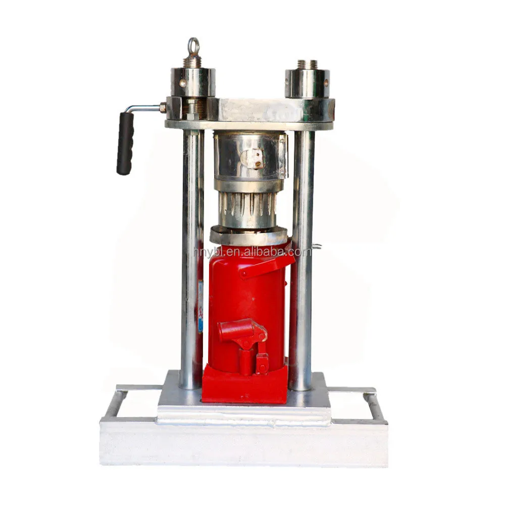 Cold Hydraulic Sesame Oil Press Machine Small Hand Operated Olive Oil Hydraulic Press Machine