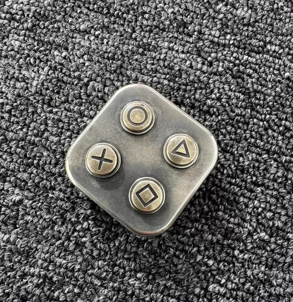 

Б/у EDC acedc gamer cupronickel fidget slider: Игрушка-антистресс
