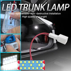 1Pcs Car Led Signal Bulbs Trunk Light White Lamp For Toyota Corolla Cross 10 Series bZ4X RAV4 2023-2024 Prius LAND Cruiser 300