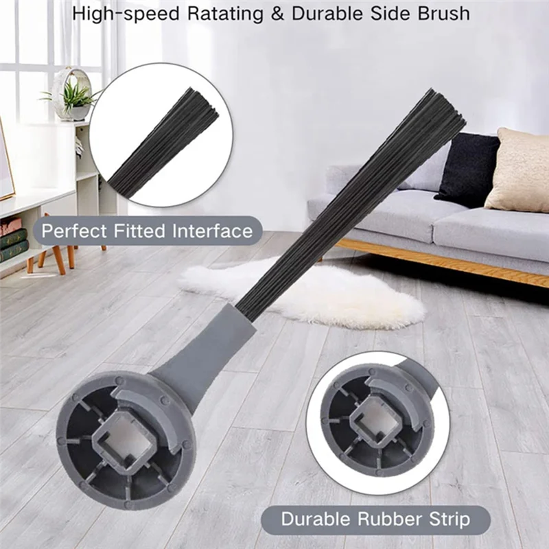 A97G استبدال طقم قطع غيار فرش جانبية مرشحات استبدال أجزاء ل القرش RV2001WD AV2001WD روبوت فراغ الملحقات