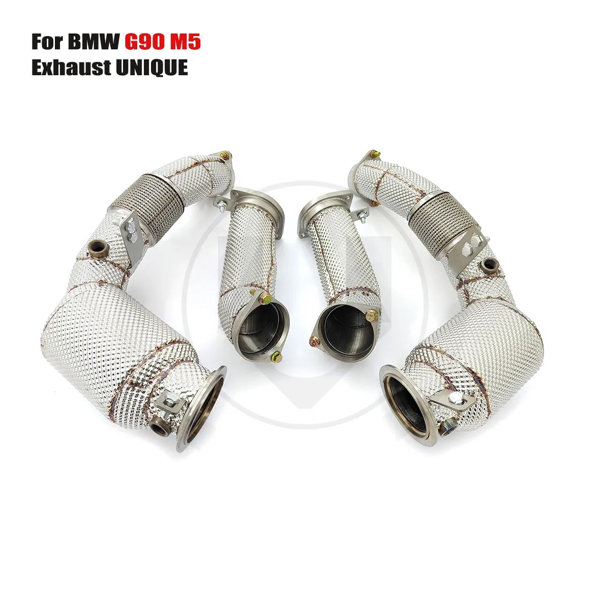 

UNIQUE for BMW G90 M5 Stainless Steel exhaust downpipe exhaust pipe with insulator