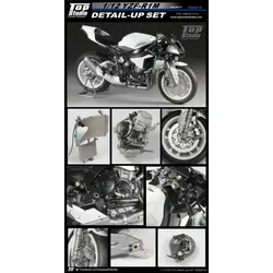 Top Studio TD23219 1/12 YZF-R1M Detail-up Set Detail-up Set Model Car Modifications Hand Made Model