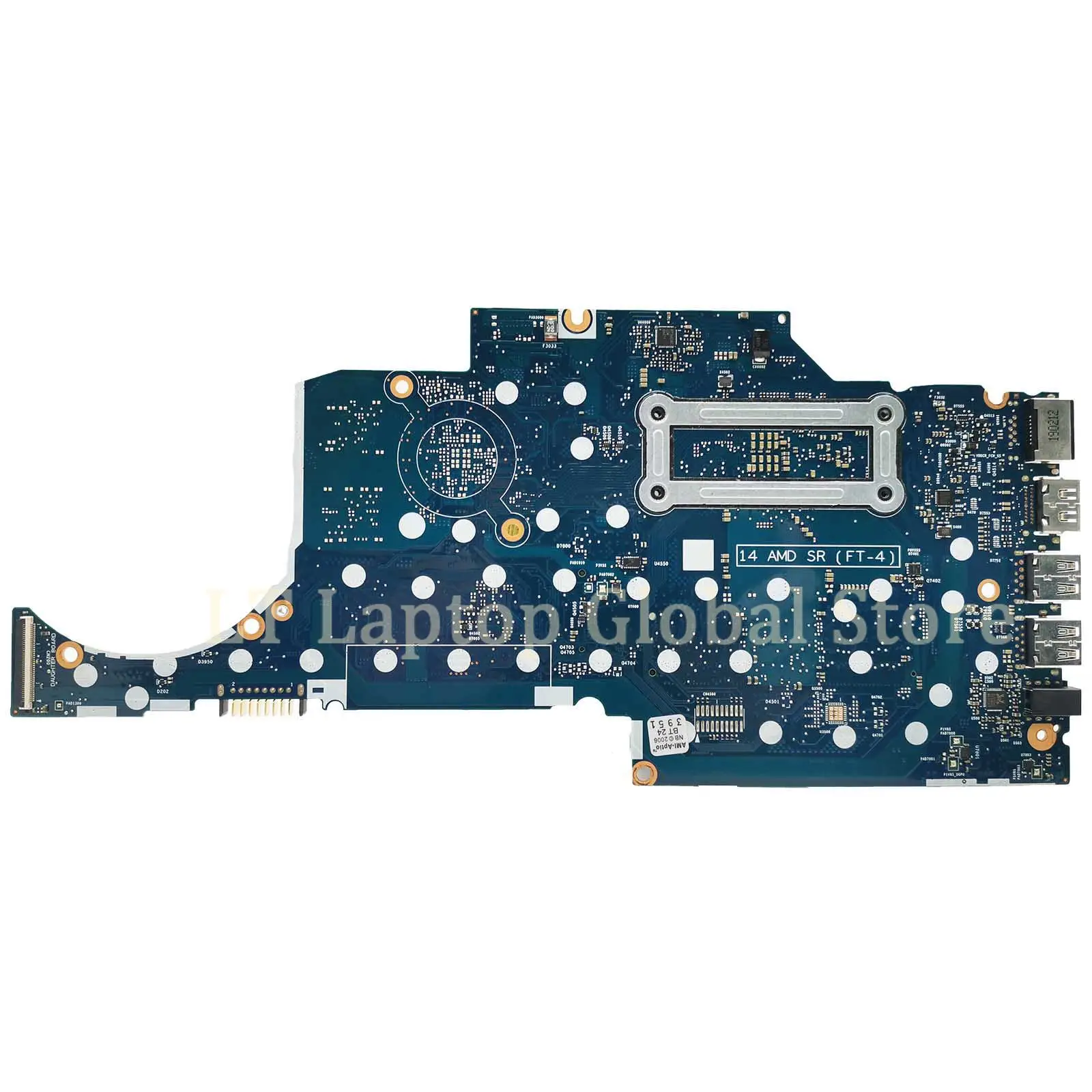 6050A3063701 Laptop Mainboard For HP 14-DK 14S-DK 245-G8 L46705-601 AM9425 Notebook Motherboard A4 A6 A9 CPU 100％ Tested