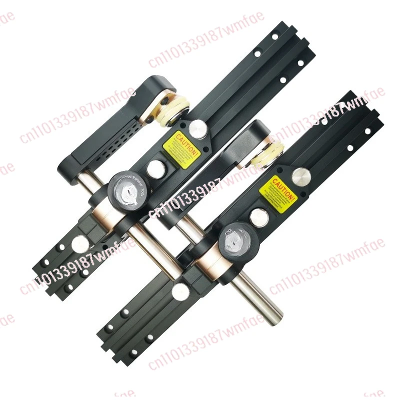 

Woodworking Assembly Table Saw Guider Clear Cut Press Stock Push Guide Table Aluminum Alloy Eccentric Swage Feeder Guider