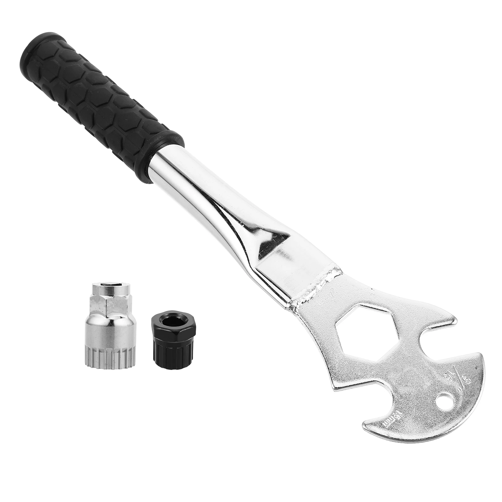 

Bicycle Tools Repair Kit Mini Bike Road Accessories Silver Multifunction Mechanic Portable Wrench Crafted Durability Lightweight