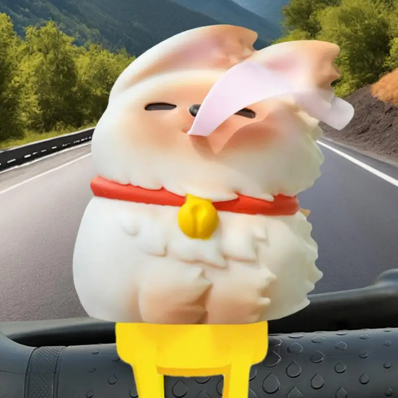 Accesorios para patinete para niños, decoración de bicicleta, molinete, molino de viento, compacto, elegante, divertido, adorno de Animal bonito para motocicleta de niña