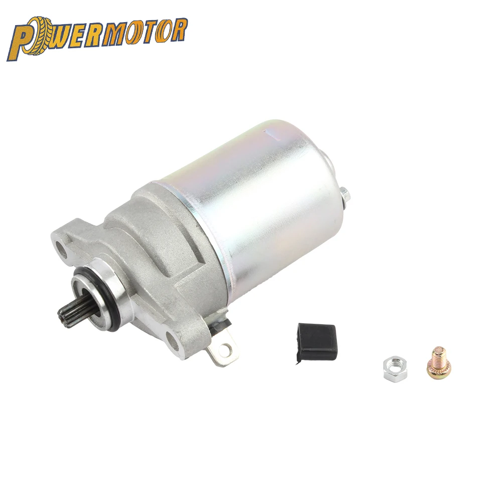 for KYMCO AGILITY RS 50 GY6 50 HM80 Motorcycle 10 Teeth Starter Motor Scooter Motocross Accessories 31210-KEE1-90A Dirt Pit Bike