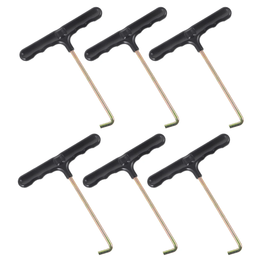 

6 Pcs Shoelace Tightener Lightweight Plastic Tool for Skates Hockey Lace Puller Roller Skate Tightening Device Ice Skate
