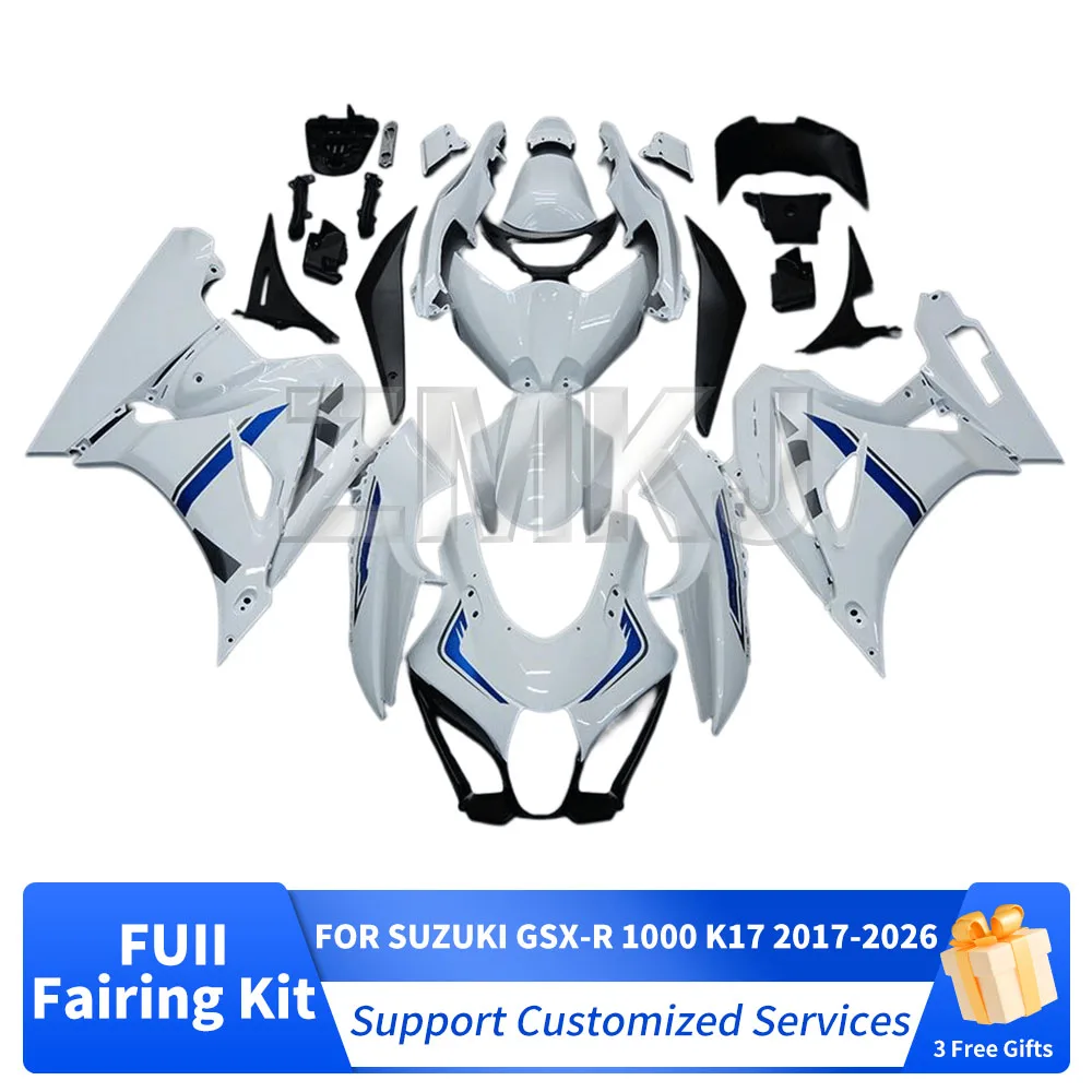 

For SUZUKI GSX-R 1000 GSXR1000 2017-2025 2026 Fairing Motorcycle Set Body Kit Decoration Plastic Guard Plate Accessories Shell