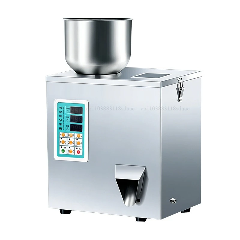 100g-500g automatic granule quantitative packing machine rice grains feed automatic weighing quantitative filling machine