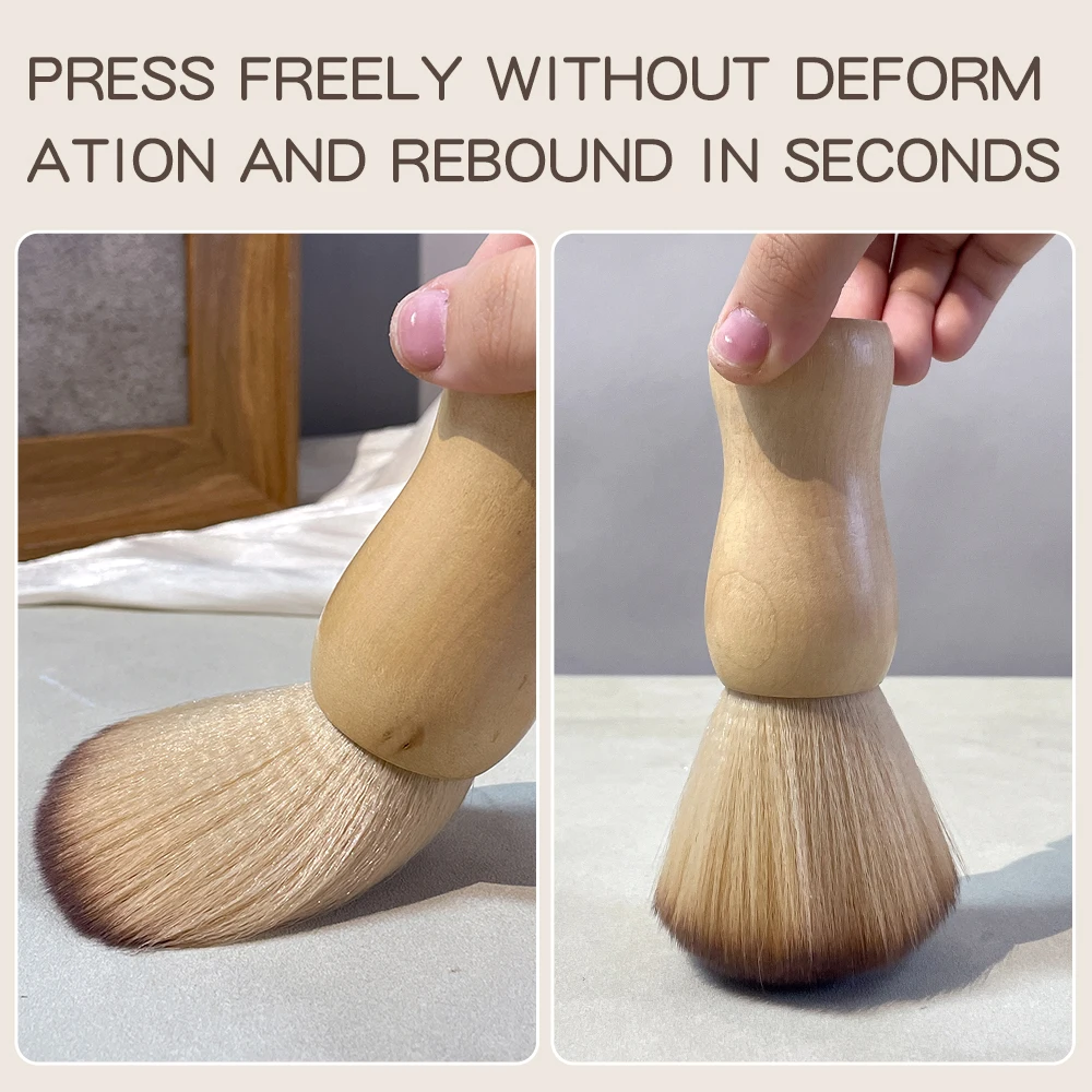 Nail Dust Brush for Gel Cat Polish Portable Manicure Tool Acrylic Cleaning Brush for Nail Art Salon Home Use Nail tool