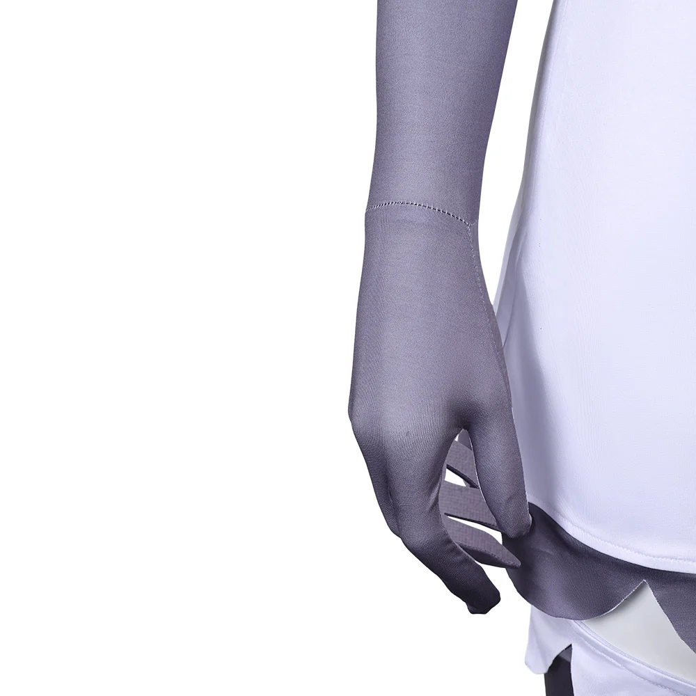 Vaggie ชุดคอสตูมผู้หญิงสำหรับเทศกาลฮาโลวีน, ชุดกระโปรงปลอกคออะนิเมะชุดคอสเพลย์ผู้หญิง