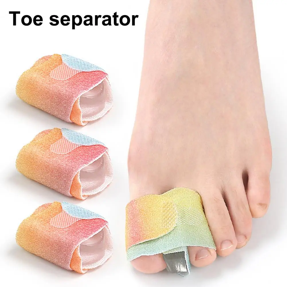 1Pc 21*4cm Gel Toe Separator Orthopedic Bunion Valgus Hammertoe Corrector Foot Alignment Toe Spacer Hammer Toe Straighteners