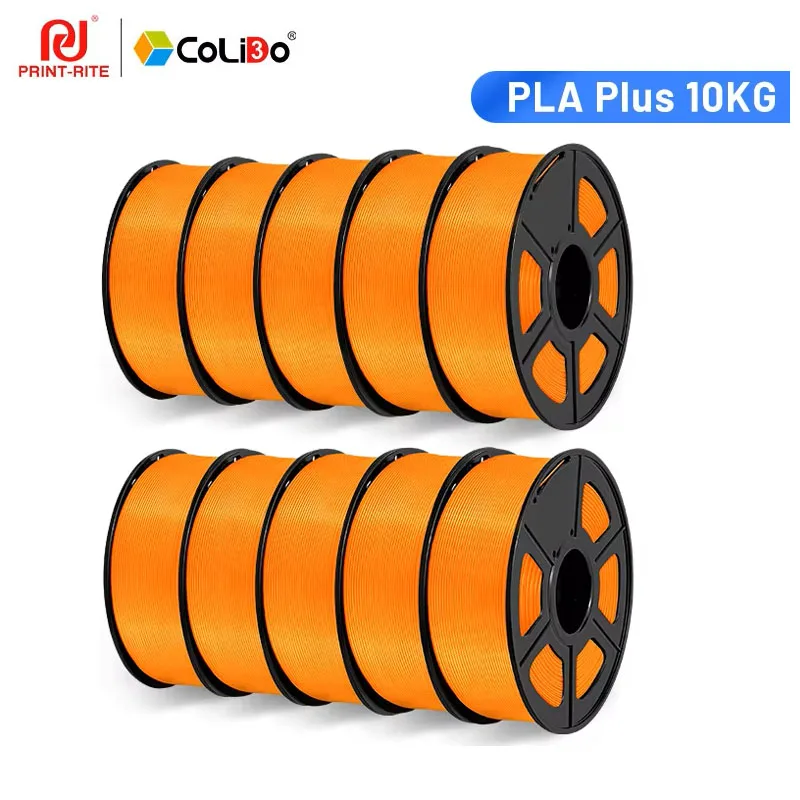 

CoLiDo PLA Plus Filament 10KG 1.75mm PLA+ 3D Printer Filament High Quality Fit Most FDM 3D Printer 10Rolls/Set