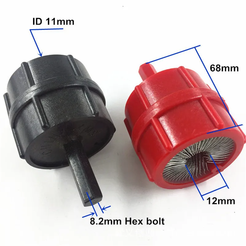 New! Plastic Car Battery Terminal Brush Top Post Terminal Cleaning Tool