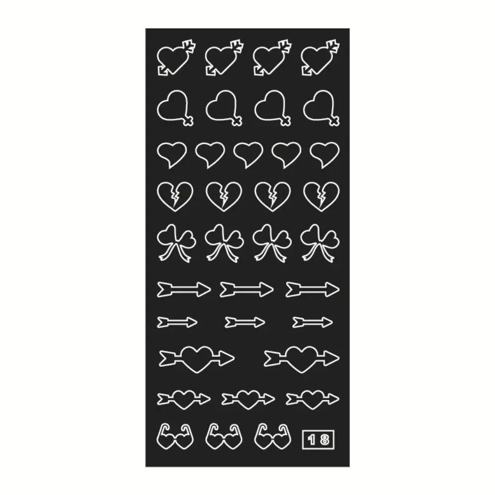 

Hollowed Face Paint Template Sticker Hand Painting Multi Pattern Body Art Paint Stencils Easily Use Decorative DIY Makeup Tools