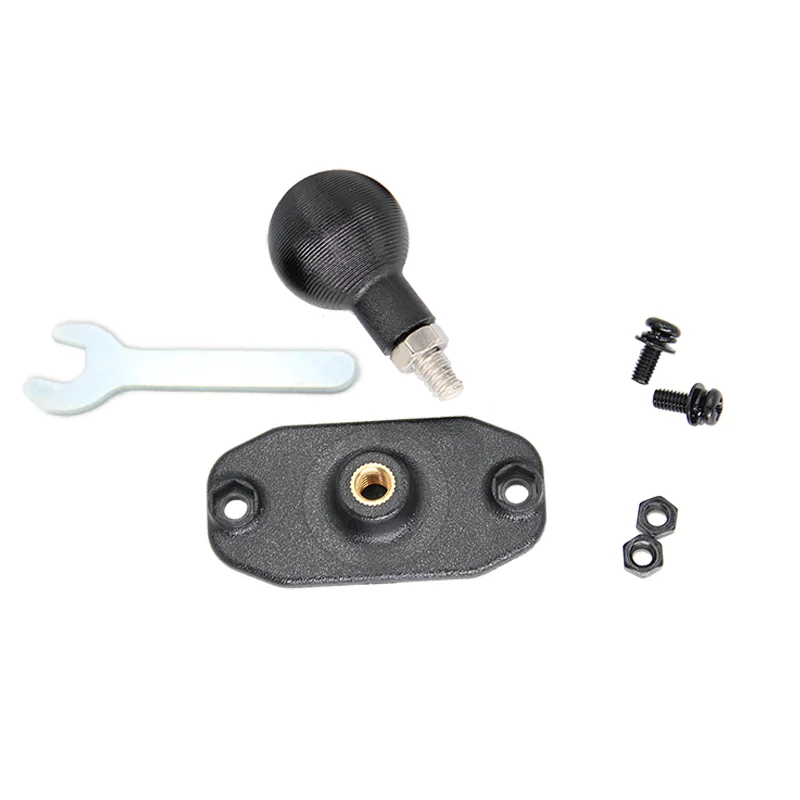 Collks 17mm Modified Mount Bracket Accessories 25mm Ball Head Car Mount Integrated Bracket DIY Modification Accessories
