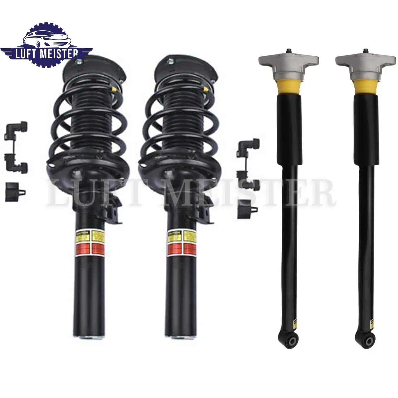 

4pcs Front Rear Shocks Absorbers Assy w/Magnetic For Audi A3 Quattro S3 RS3 TT TTS 2015-2022 8V0413029 8V0413029P 8V0513021N