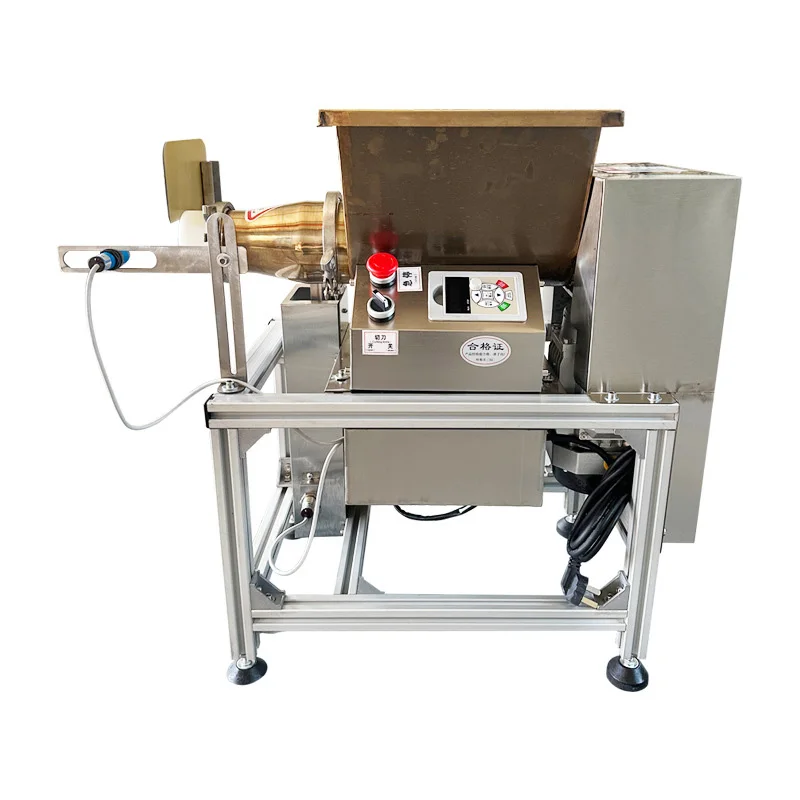 Máquina de fazer massa em espiral única, máquina quantitativa de corte e divisão de massa, pães cozidos no vapor, totalmente automática