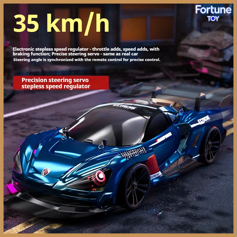 SCY 16301 16302 2 4G 4WD High Speed RC Drift Car Cool LED Angel Devil Eye Lights Simulation Sports Car Model Hobby Racing Vehicl