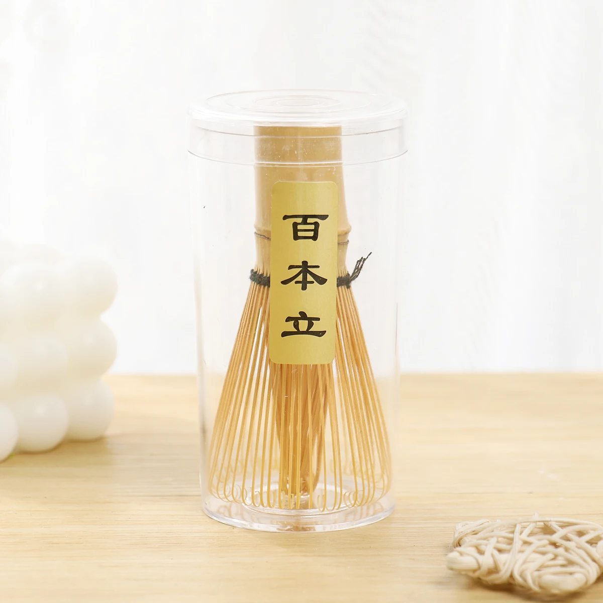 

Kitchen Accessories Green Tea Powder Whisk Teaware Japanese Ceremony Bamboo Chasen Tea Tool Tea Brush Wholesale