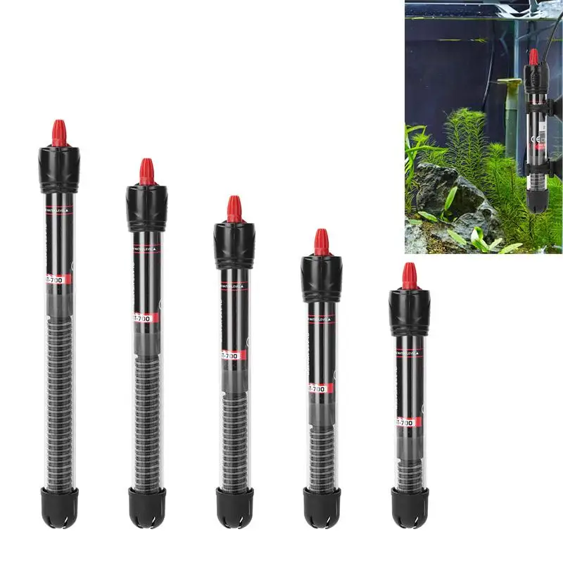 

AC220-240V 50HZ AT700 Fish Tank Automatic Constant Temperature Heating Rod 25W 50W 100W 200W 300W Glass Heating Rod