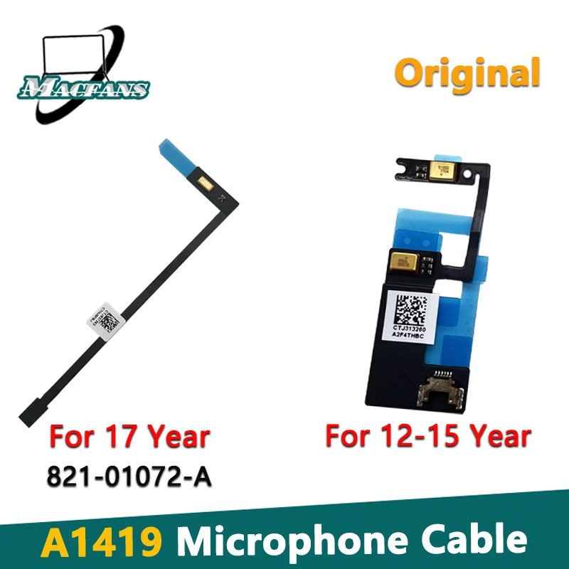 Original A1419 Microphone Flex Cable 2012 2013 2014 2015 2017 2019 Year for iMac 27