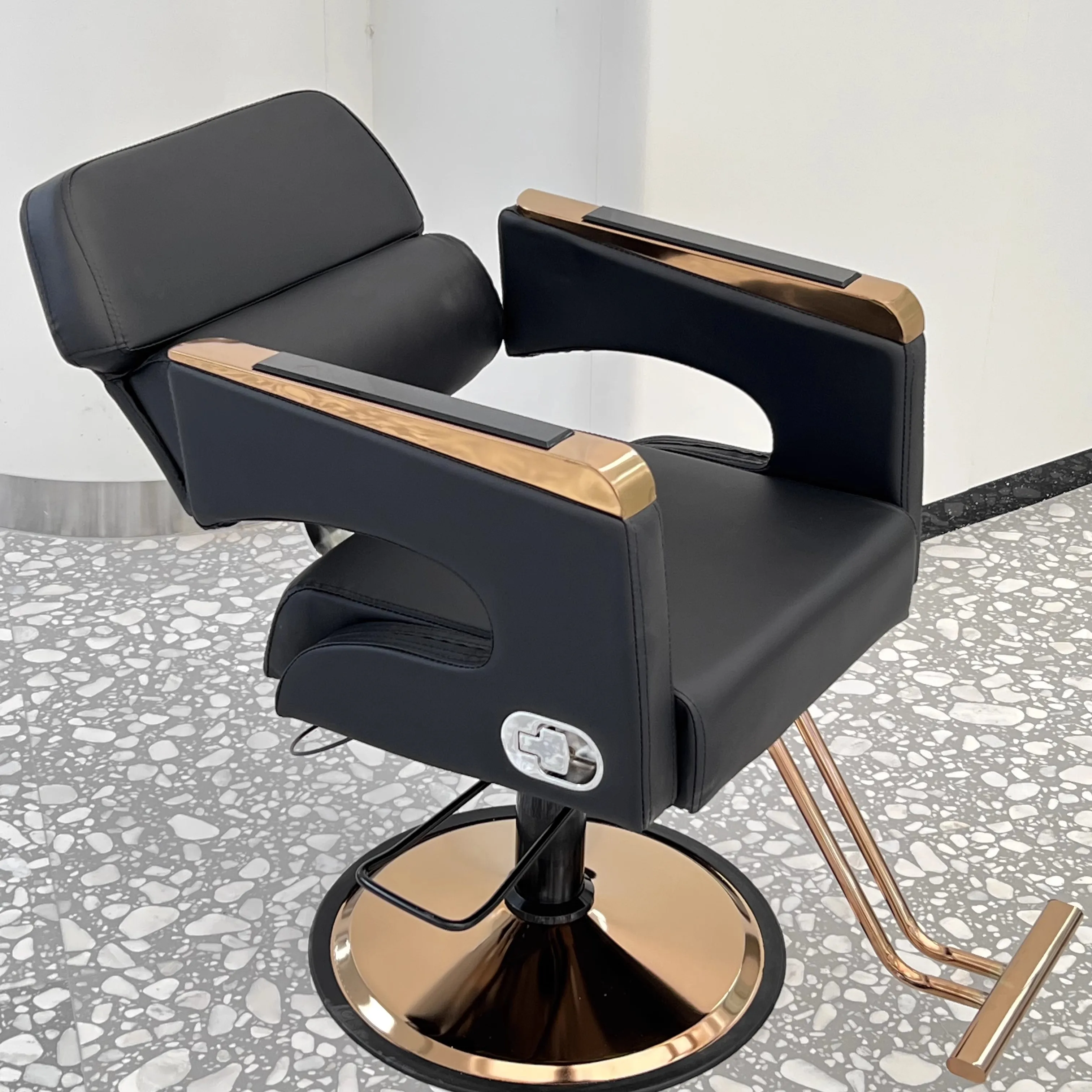 

Cheap Beauty Manicure Hydraulic Hair Salon Chair Comfortable Hair Salon Chair Color Can Be Customized For Sale