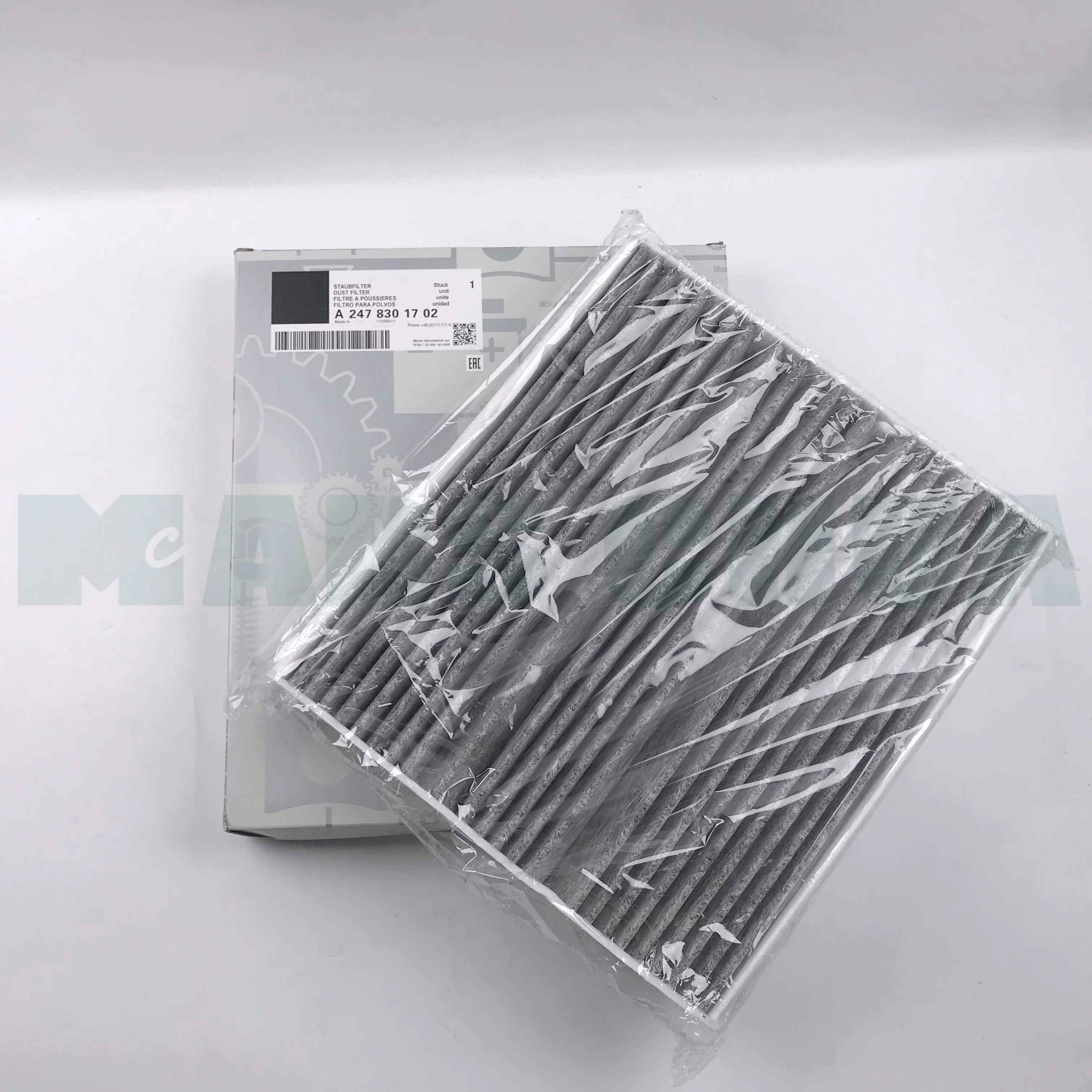 

A2478301702 brand new air conditioning filter element is suitable for Mercedes-Benz A180, A200, B180,and B200 models 2478301702.