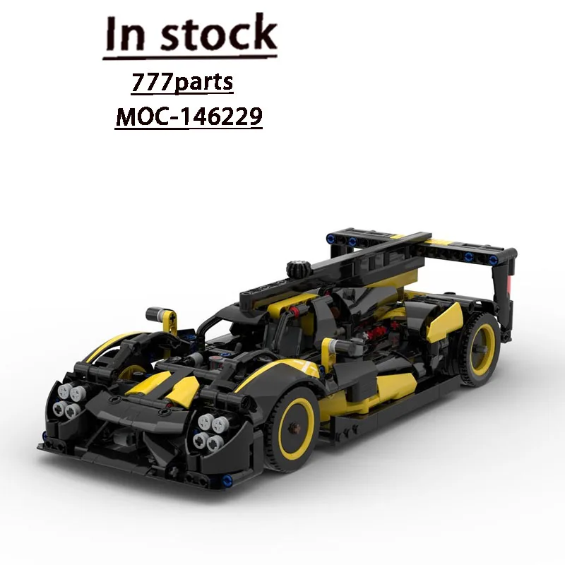 

MOC-146229 New Urban Sports Iconic Supercar Racing Building Block Model 777 Parts Boys Children's Birthday Christmas Toy Gift