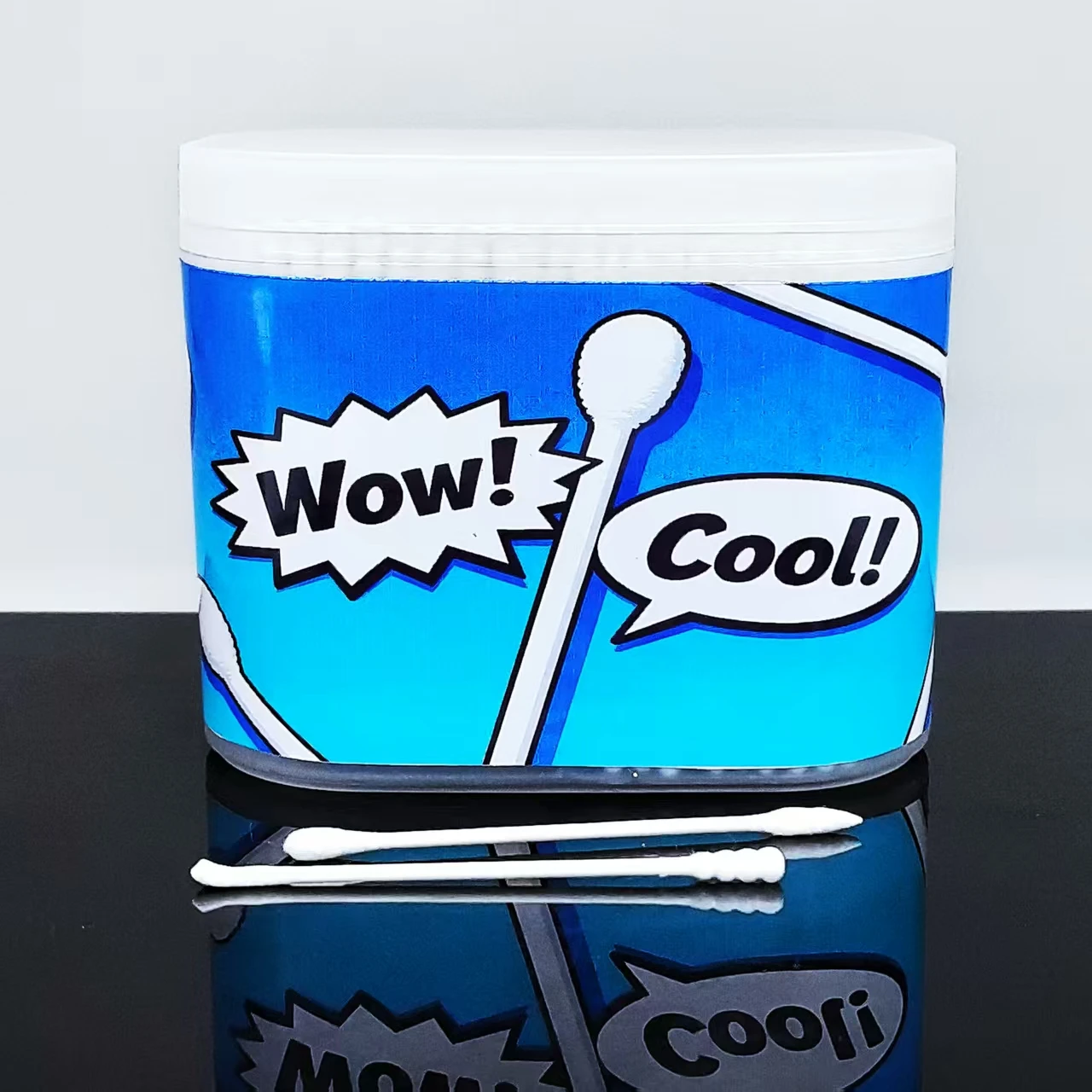 600 قطعة من مسحات القطن ذات التصميم المزدوج الرأس، مسحات قطنية مستديرة ومدببة مع ملاعق الأذن، أعواد أعواد قطنية