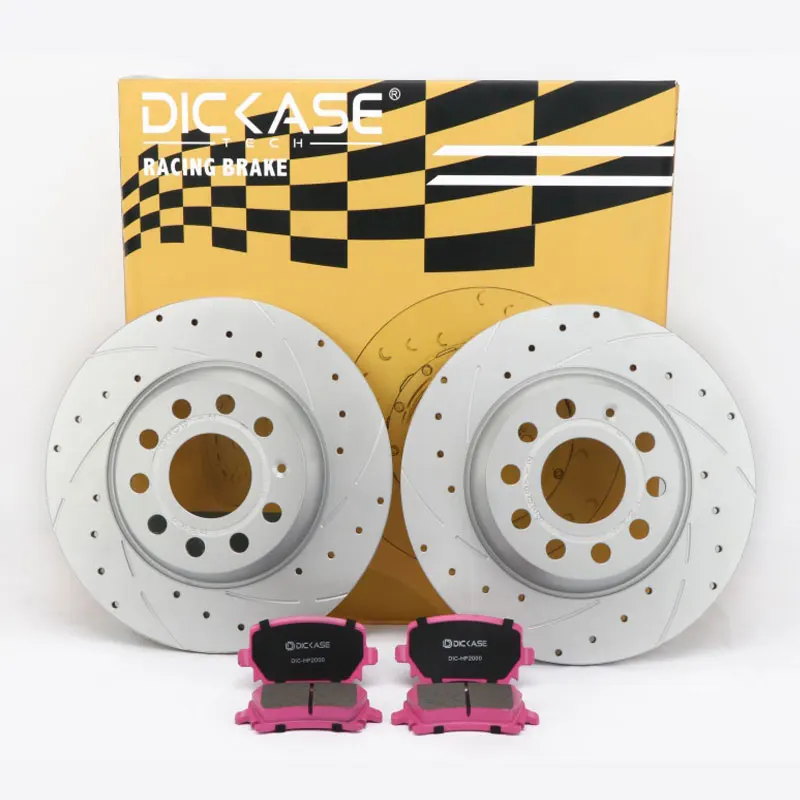 Original Brake Rotor Kits 330/355/362/380/405mm Disc Rear Wheels with HP2000 Brake Pads for Audi A3 Q3 golf CC Tiguan Passat