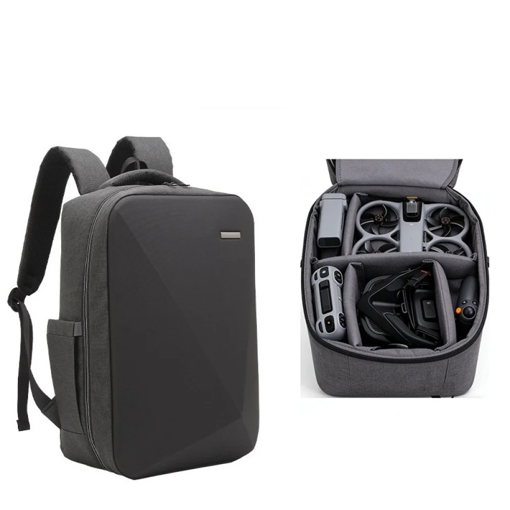 Drone Backpack for DJI Avata 360, Portable Storage Bag Travel Carrying Case for Goggles N3, RC 2 Remote Controller, RC Motion 3