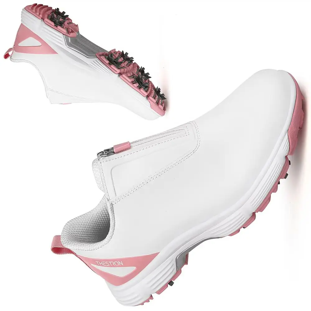 

Golf Shoes Professional Women Golfers Waterproof Footwear Golfing Sneakers