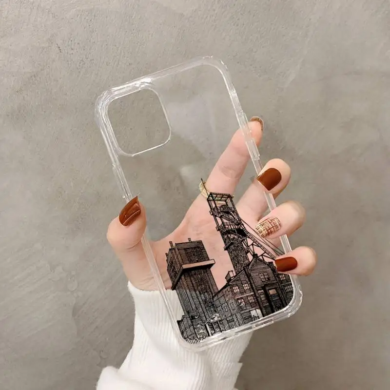 World Famous Historical Landmark Building Phone Case Transparent soft For iphone 11 13 12 14 x xs xr pro max mini plus