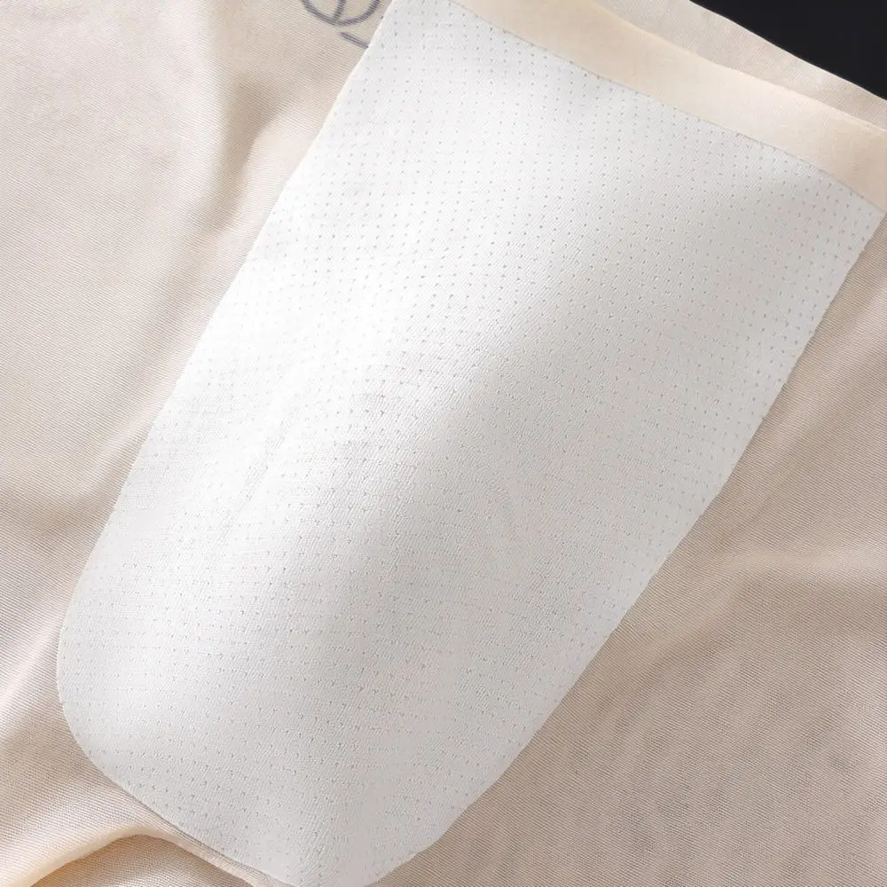 Quick Dry Boxer Briefs For Men Ice Silk Breathable Underwear Seamless Summer Thin Soft Comfortable Male Trunks Shorts