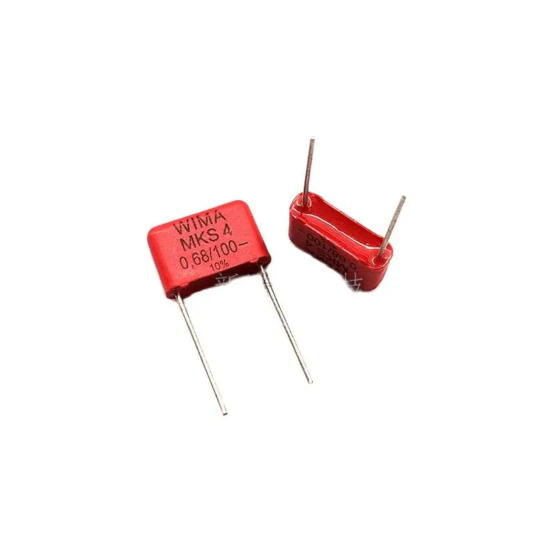 

10pcs/Germany Weimar WIMA 100V 684 0.68UF 100V 680nF MKS4 Pin Distance 10 Audio Capacitor