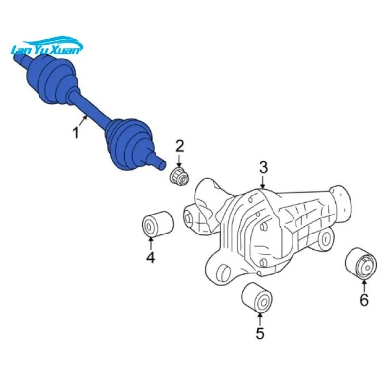 

Auto Spare Car Parts CV Joint Drive Shafts for Mercedes OE 2533307900 253 330 79 00