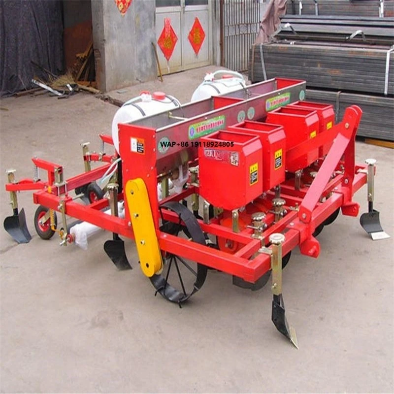 

Factory Supply Double Ridge 4 Rows High Productivity 1 Year Warranty Peanut Film Mulching Planter Drum Seeder