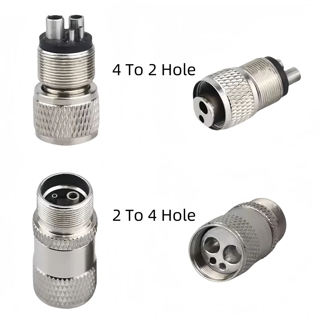 

Адаптер для стоматологического наконечника, разъем для смены 2/4 отверстий для высокоскоростного/низкого наконечника, запасные части для стоматологических инструментов, аксессуары для шланга