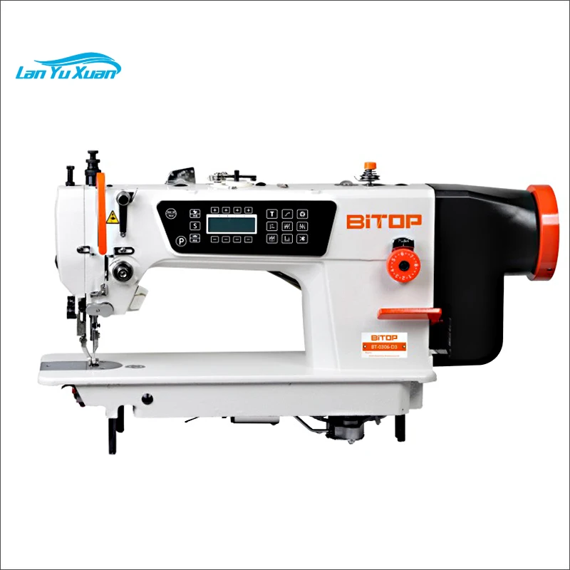 BT-0306 Direct drive walking foot  single  doublecompound feed computerized leather heavy duty lockstitch  sewing machines