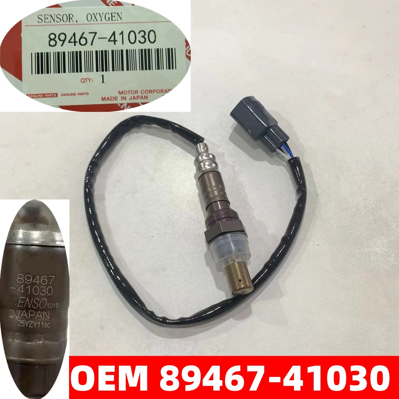 OEM 89467-41030 Air Fuel Ratio Oxygen Sensor for Toyotaa Avalon Camry Sienna Solara Lexuss ES300 3.0 V6