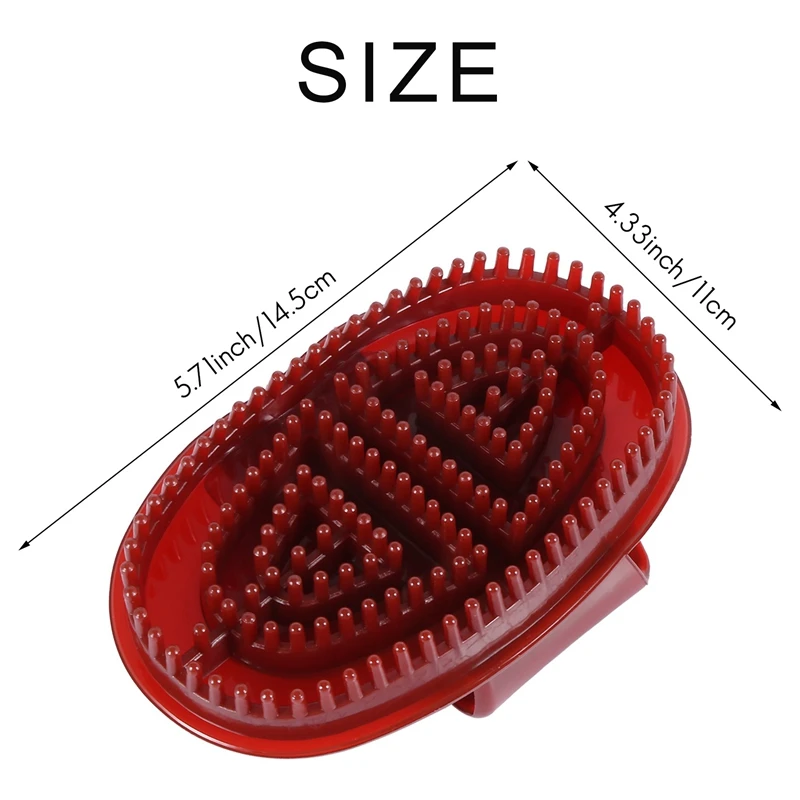 2PCS Soft Cellulite Body Massager Brush Glove Anti Cellulite Slimming Relaxing Scrub Massager Bath Spa