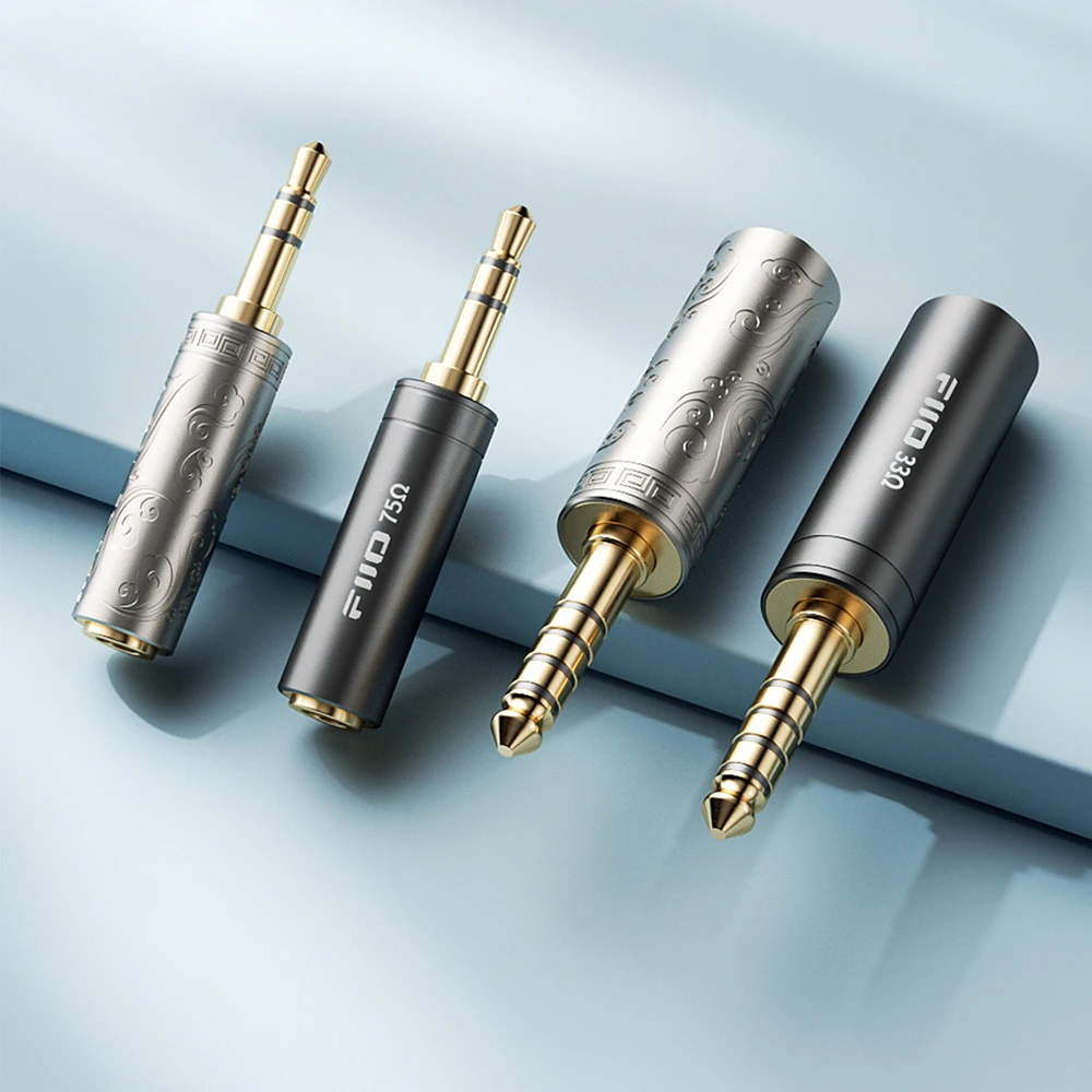 FiiO IMP-3.5 / IMP-3.5GS 33オーム 75オーム インピーダンス プラグ 3.5mm / 4.4mm コネクタ