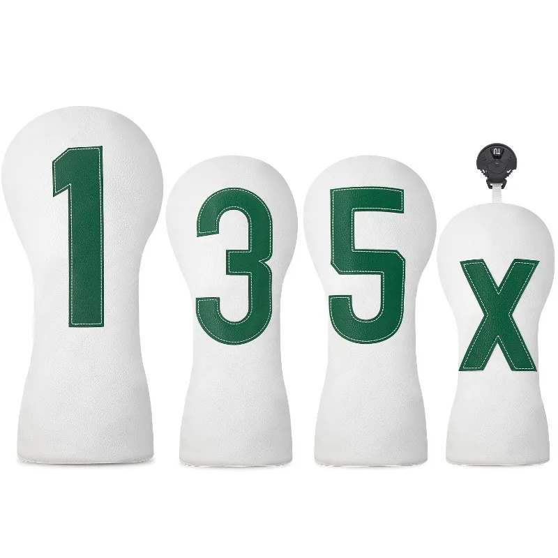 

Чехол на голову для гольф-клуба — минималистичный цифровой дизайн (1, 3, 5, X), аксессуары для гольфа, модный чехол на голову, пыленепроницаемый и прочный