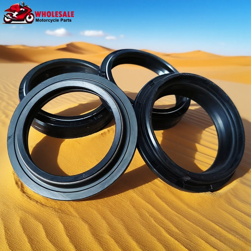 

2/4/8/16pc 41x53x8/10.5 Front Fork Dust Oil Seal For HONDA CR450 CR450R CR 450 SILVER WING 600 all versions 02-15 51490-KZ1-671