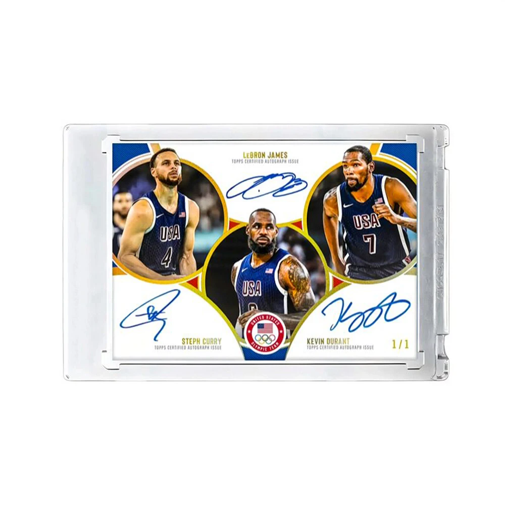TOPPS Star card Stephen Curry Kobe Bryant DIY Homemade Xtreme Game toys fabric Collection card Christmas birthday gift