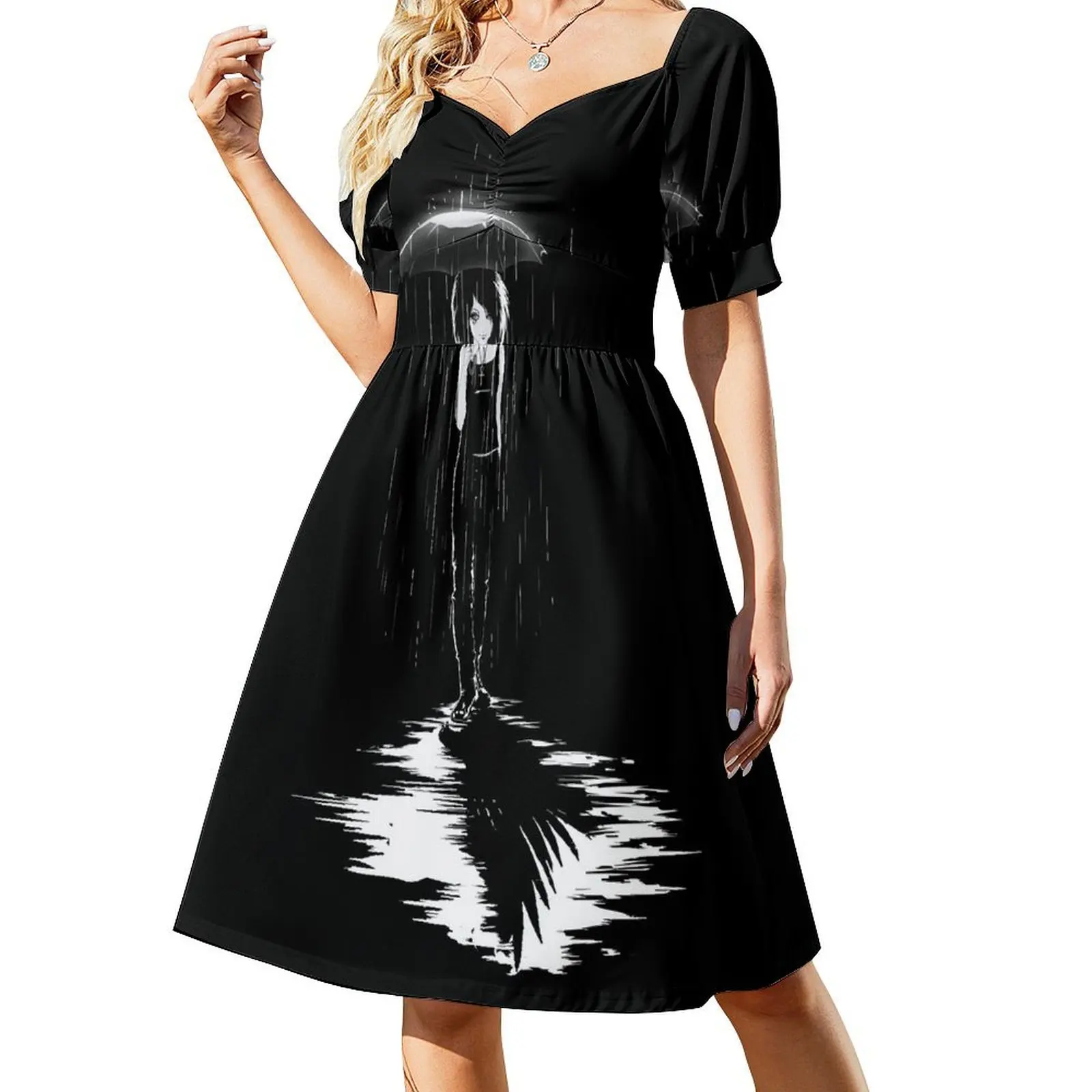 Death Wish-Robe sensuelle sexy pour femmes, vêtements de Rh