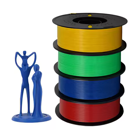 KINGROON 22LBS PETG or PLA filament 3D Printer Filament 10 Rolls 1KG 1.75MM Eco-Friendly Good Toughness Mix Color Free Shipping