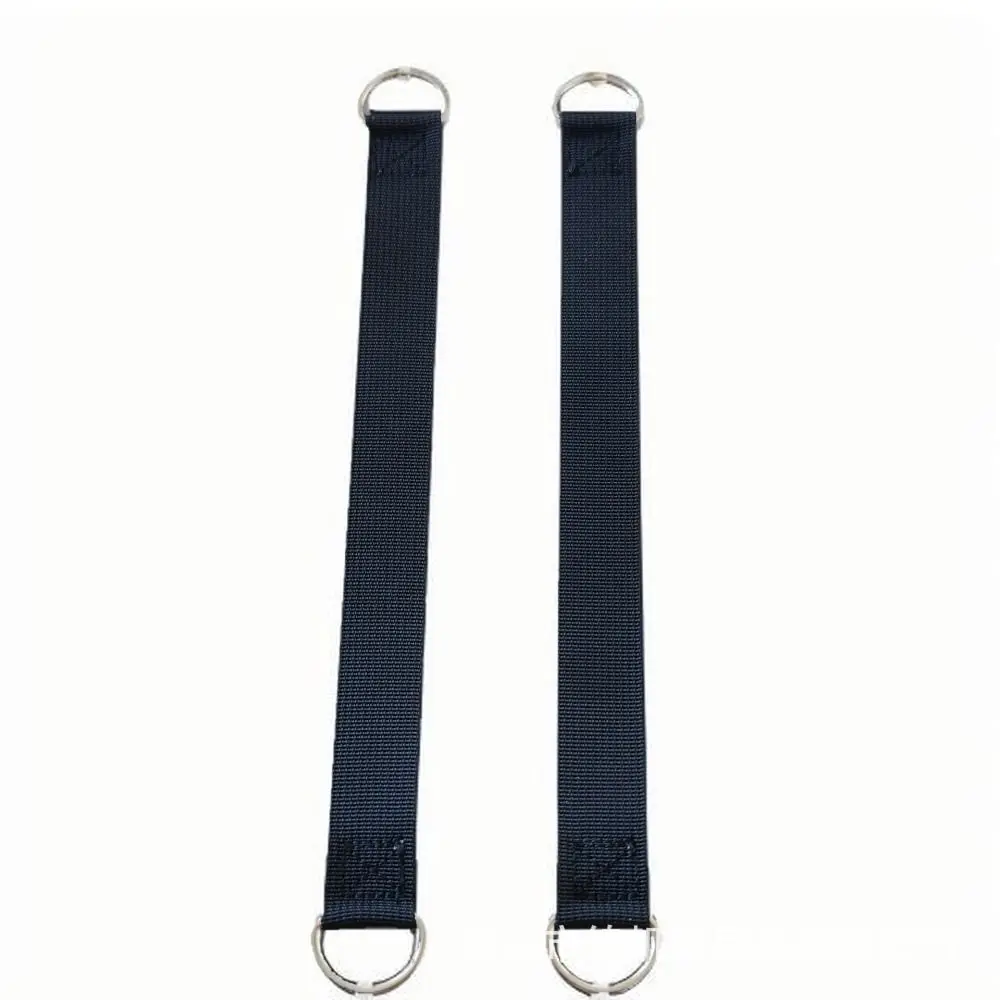 Nylon Strap Tree Swing Straps Single Layer with Hook Special Tree Tie Rope Multi-functional Reinforced Steel Rings
